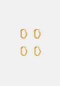 The Vera + Luna Wave Set - Gold