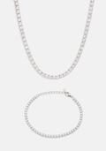 The Aspen Tennis Set - Silver