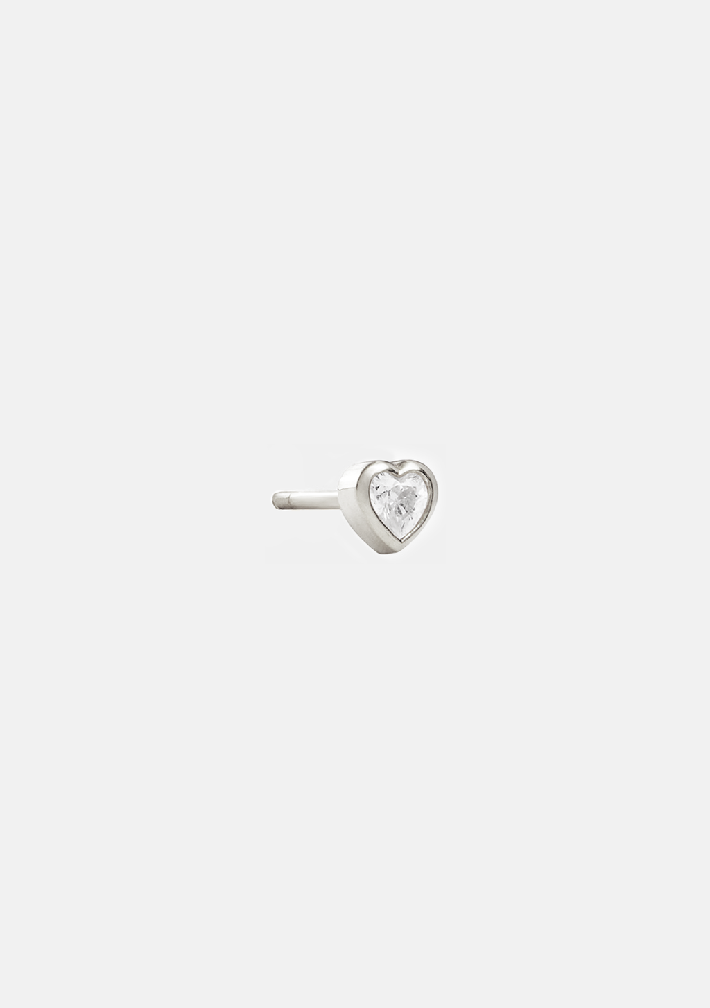 True Love Stud - Single - Silver