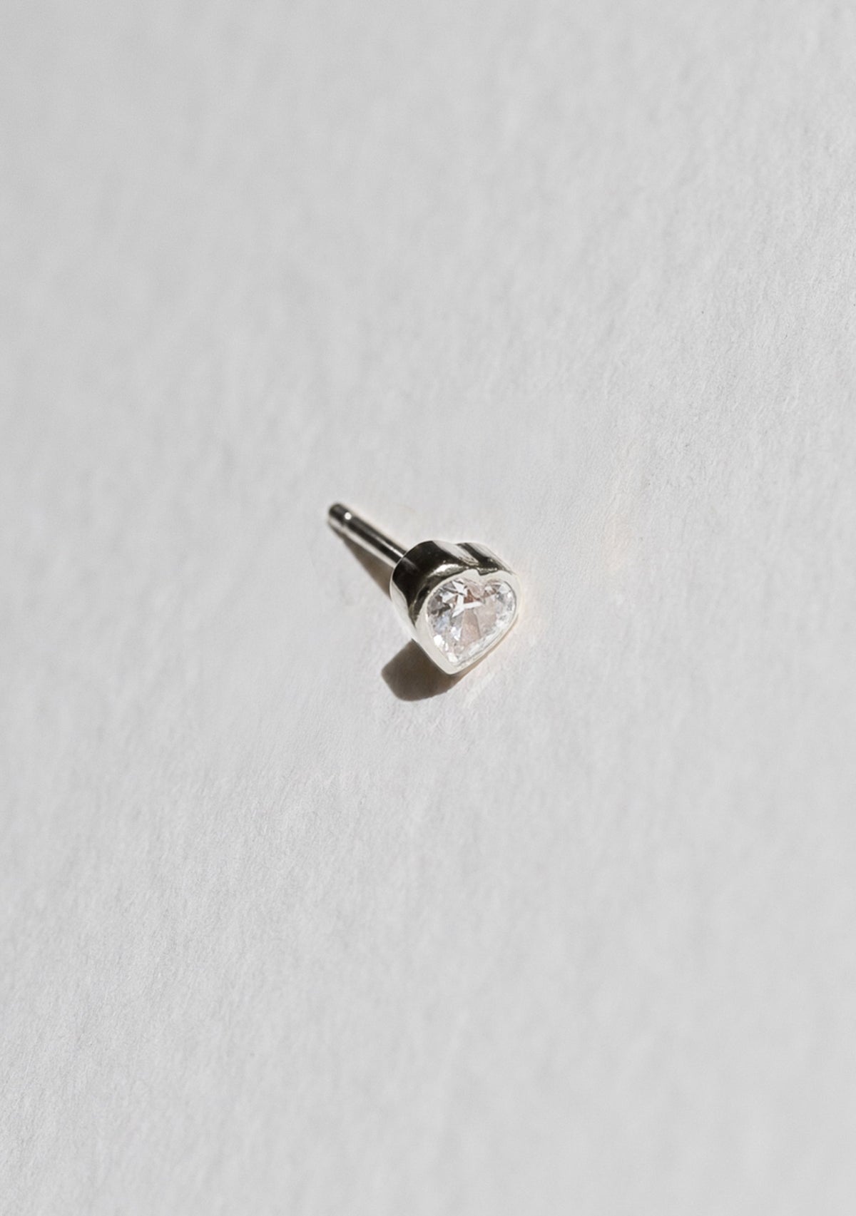 True Love Stud - Single - Silver