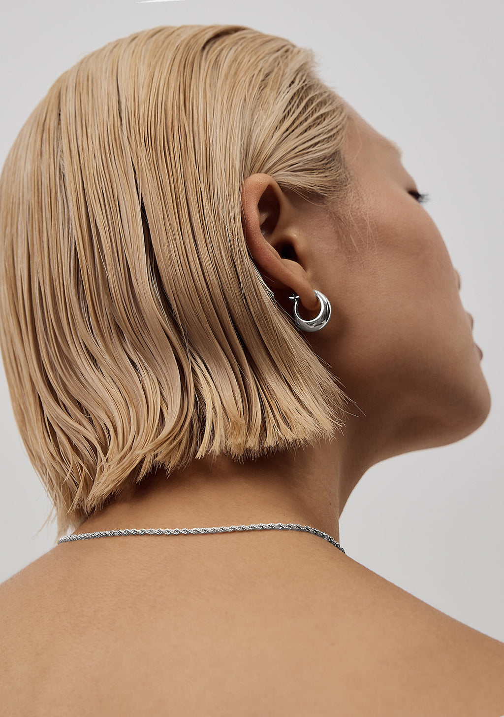 Positano Hoops - Silver