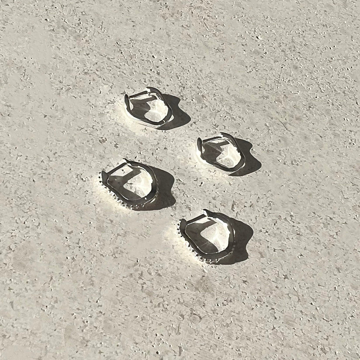 The Vera + Luna Wave Set - Silver