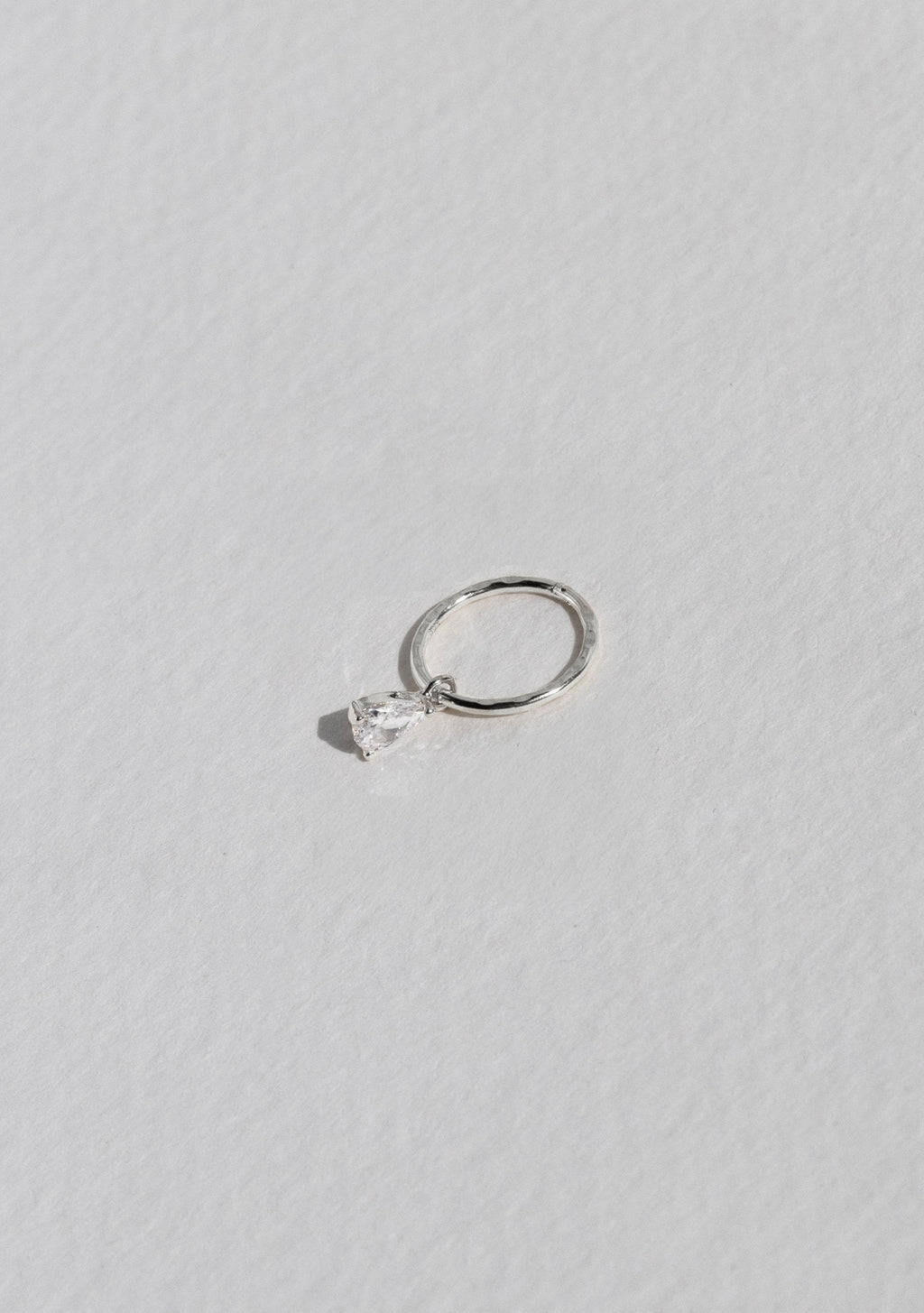Valentine Mini Hoop - Single - Silver