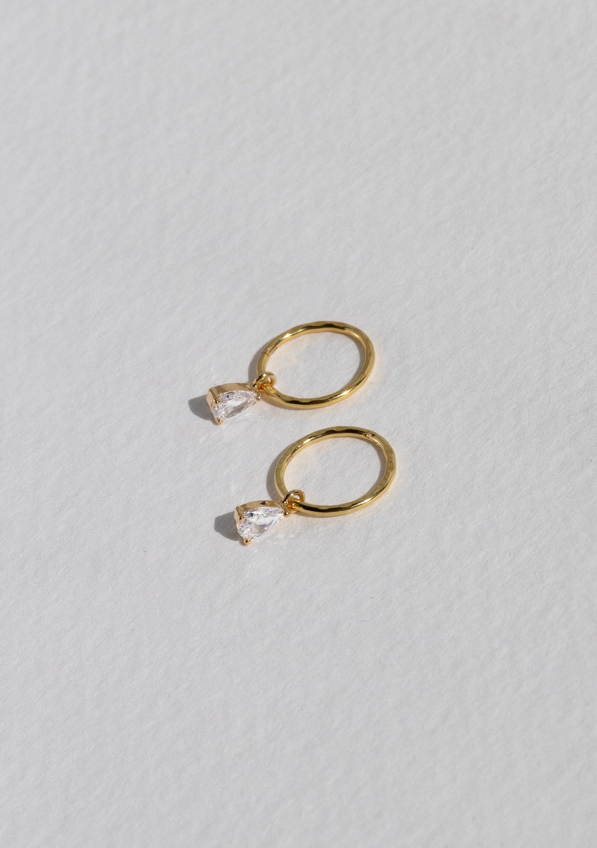 Valentine Mini Hoops - Gold