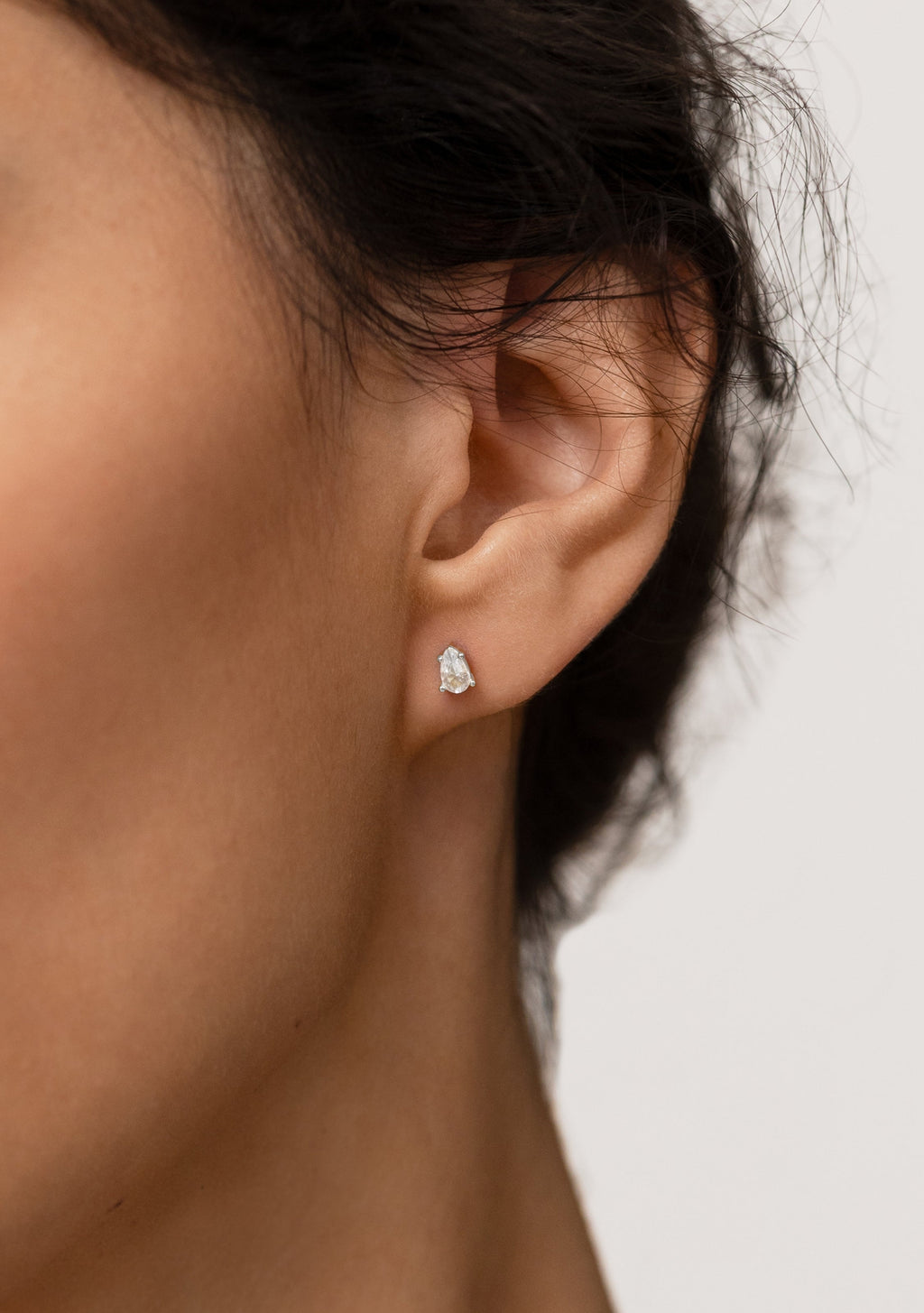 Valentine Stud - Single - Silver