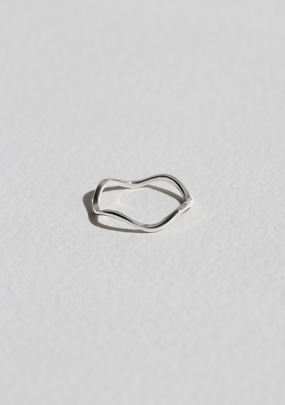 Vera Wave Ring - Silver