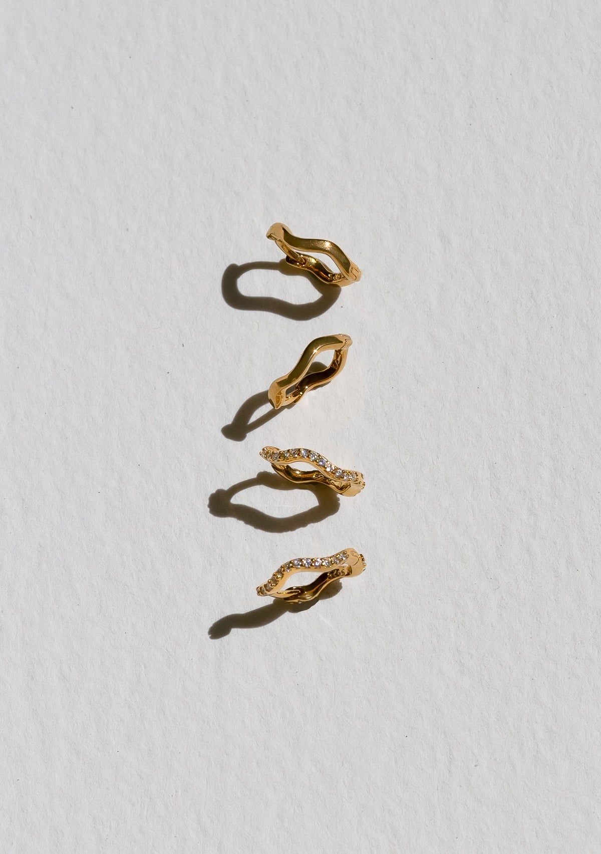 The Vera + Luna Wave Set - Gold
