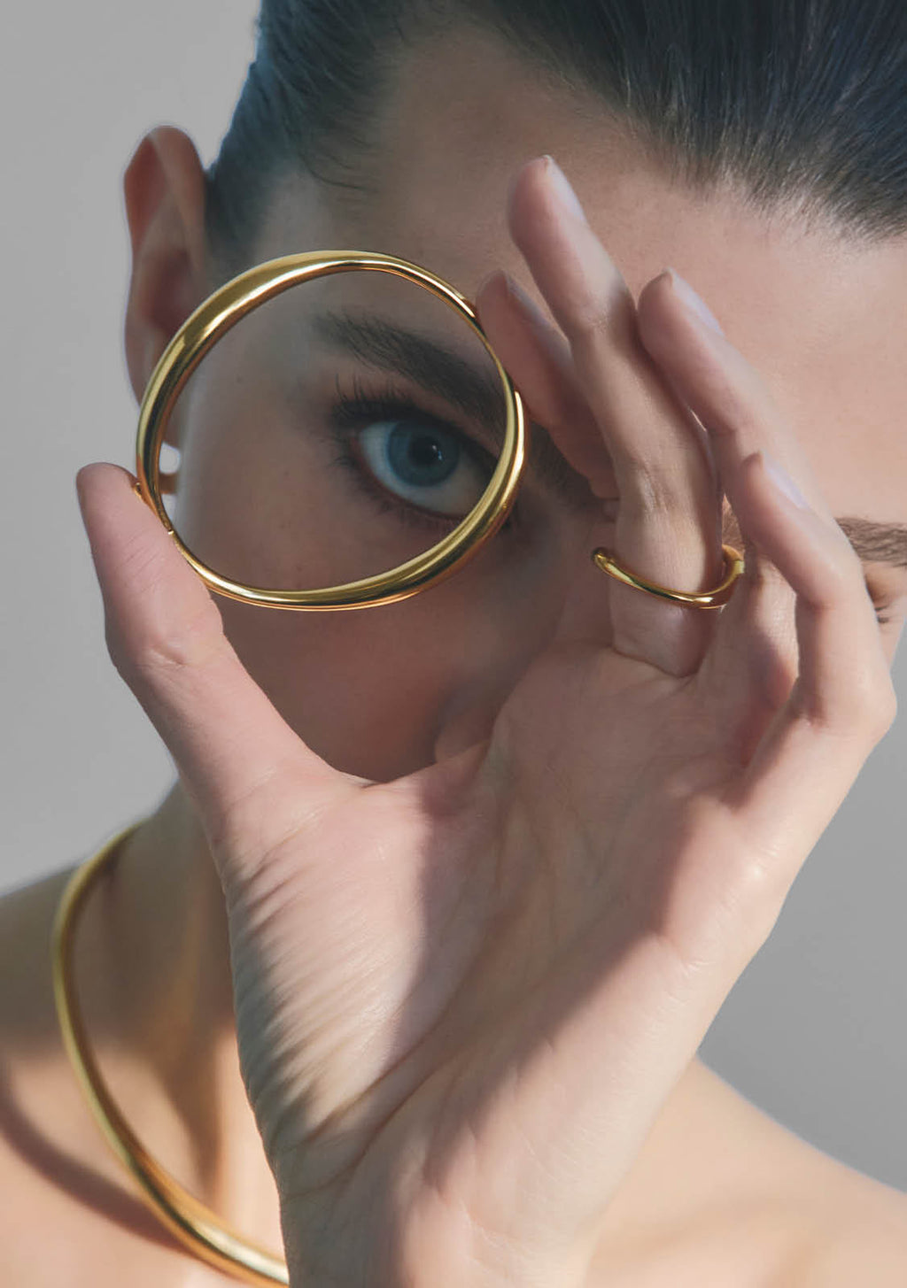 Verso Bangle - Gold