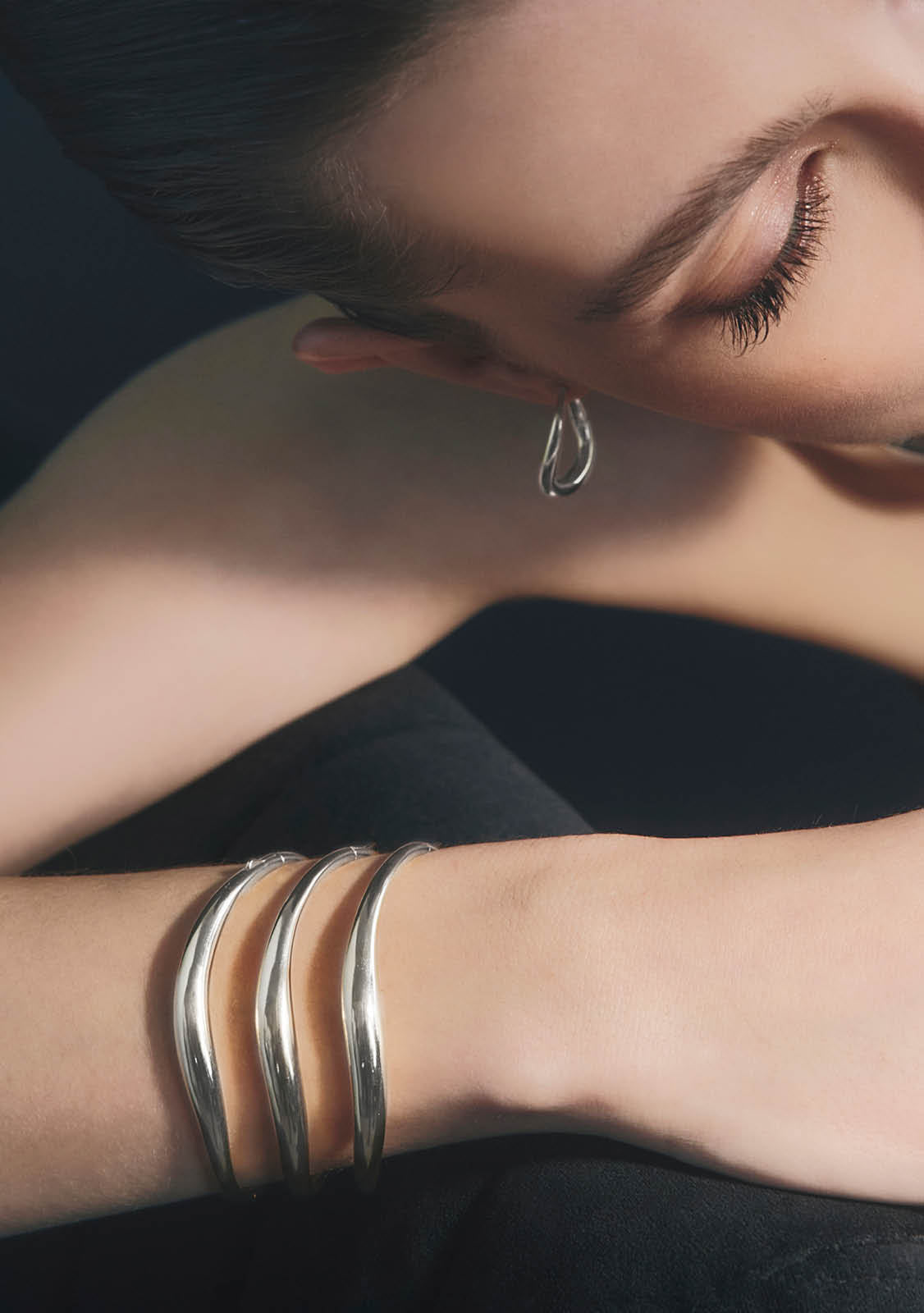 Verso Bangle - Silver