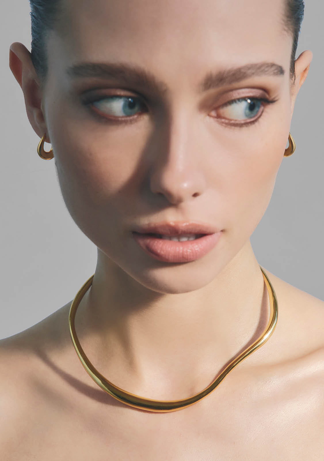 Verso Choker - Gold