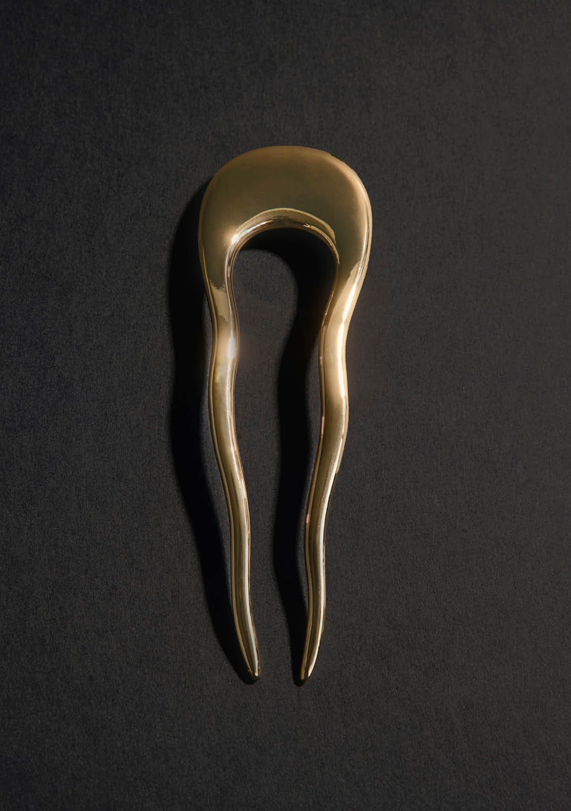Verso Hair Pin - Gold