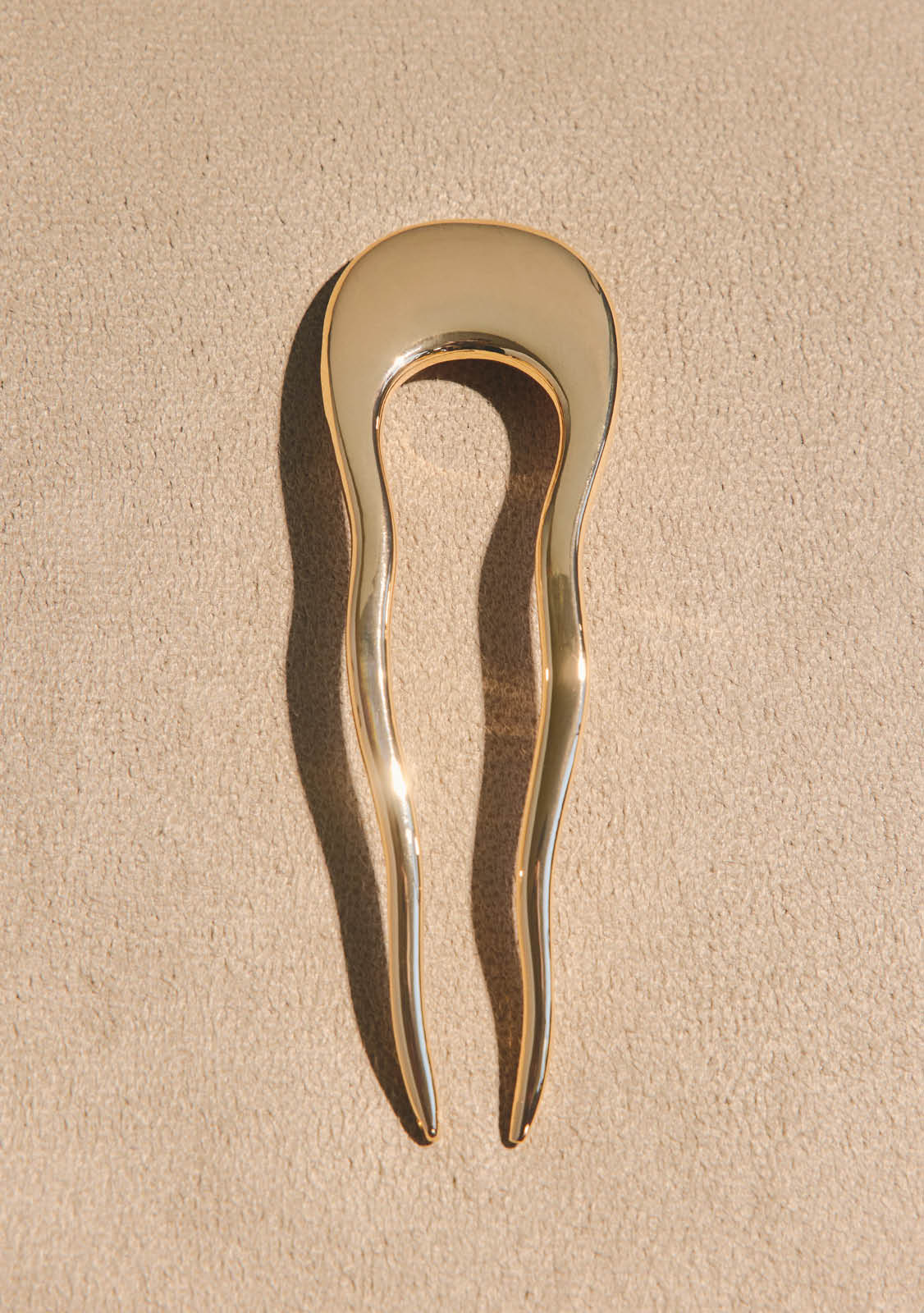 Verso Hair Pin - Gold