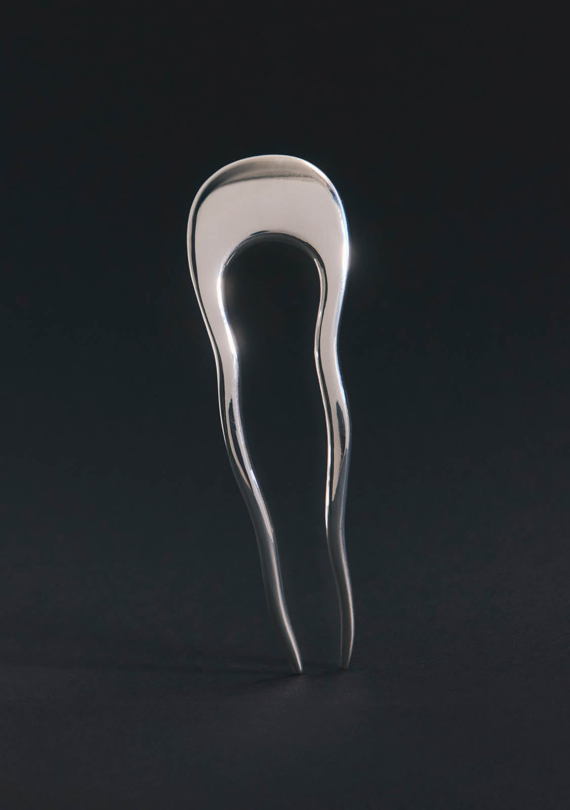 Verso Hair Pin - Silver