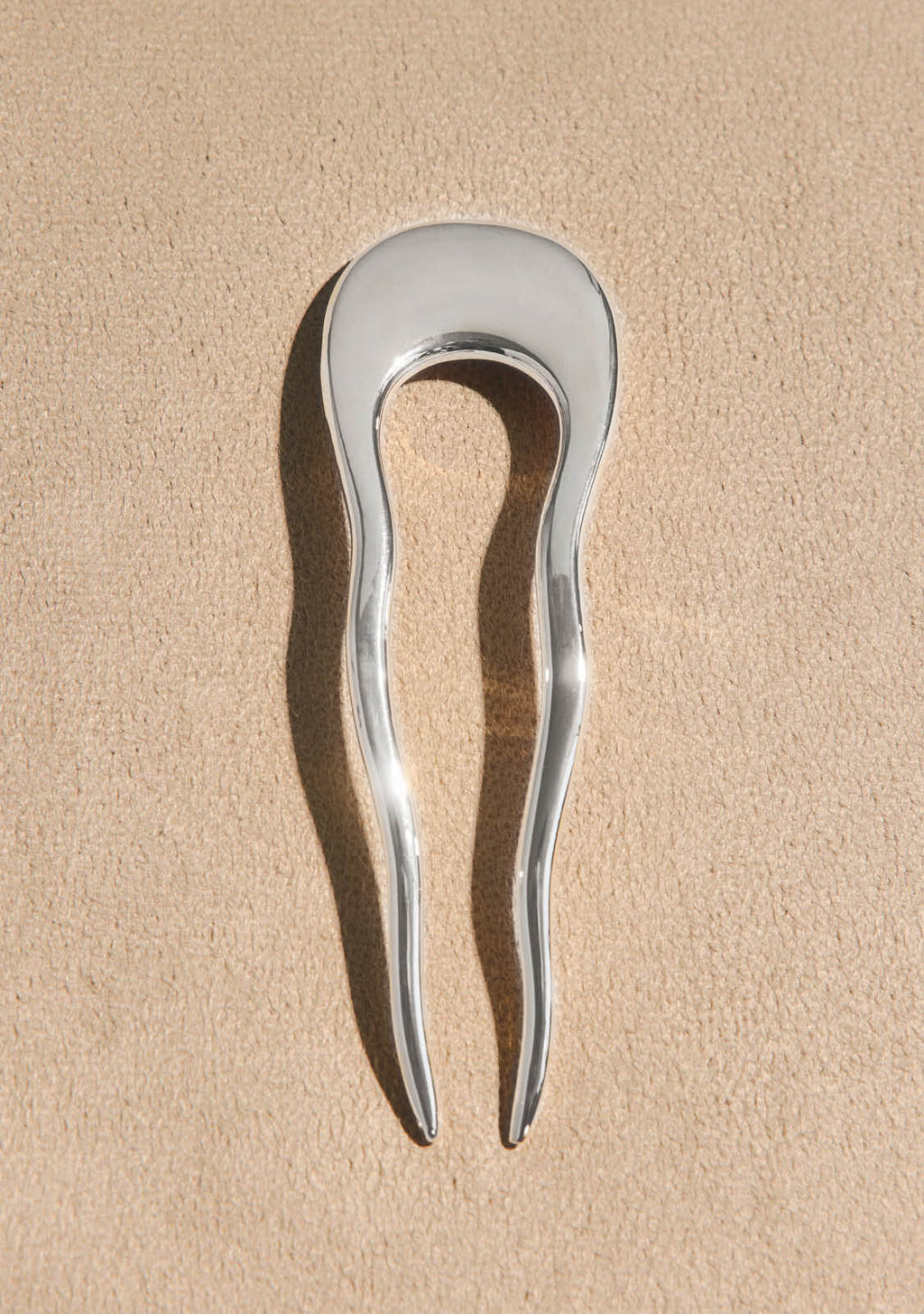 Verso Hair Pin - Silver