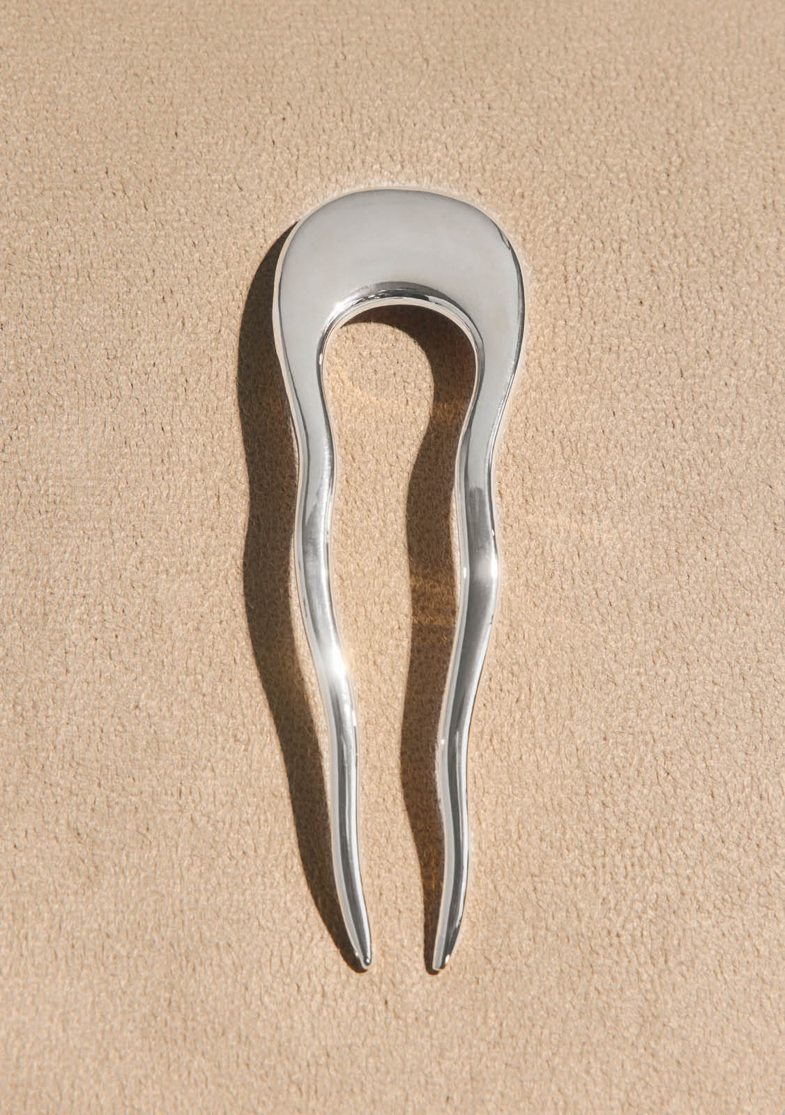 Verso Hair Pin - Silver
