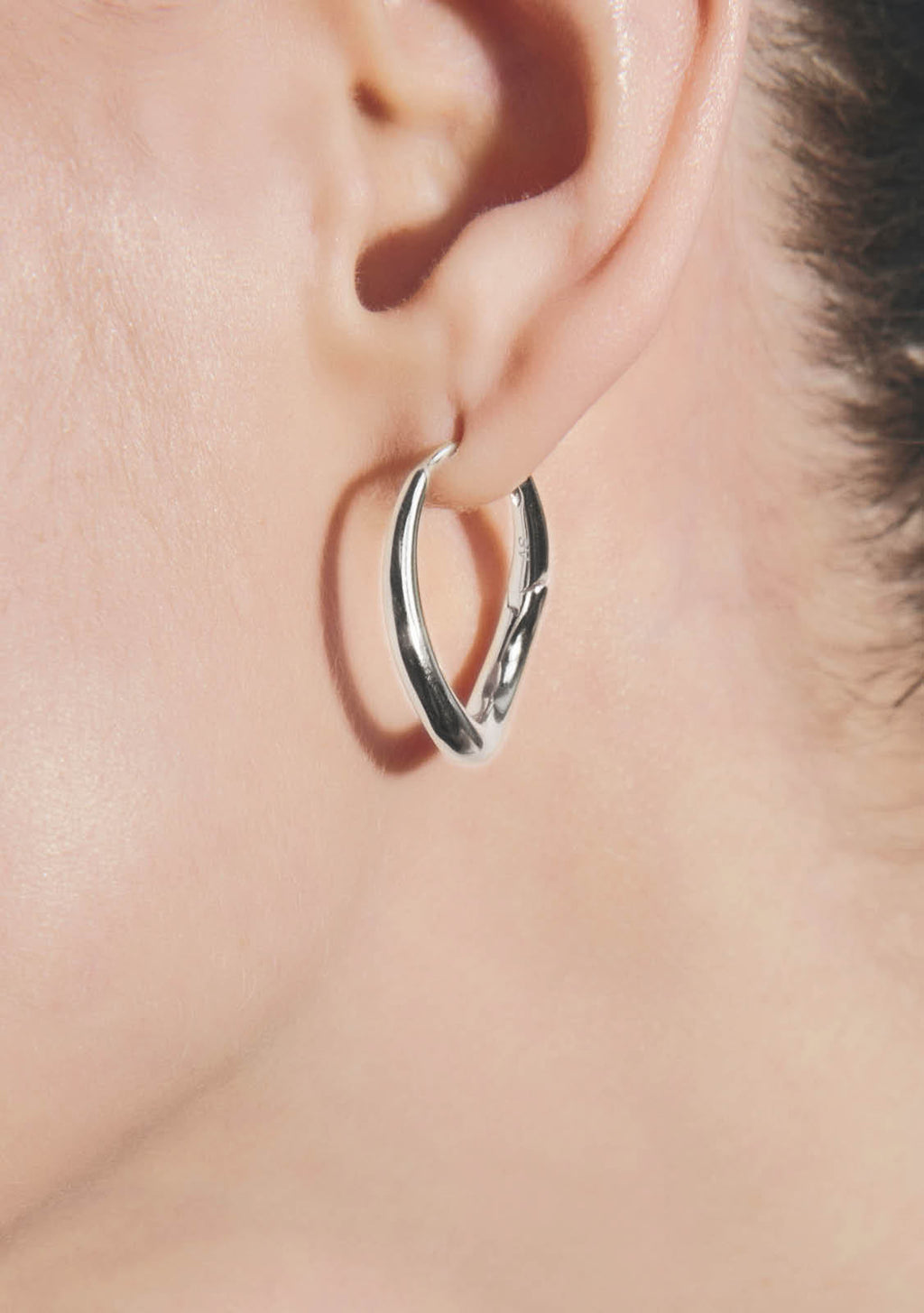 Verso Hoops - Silver