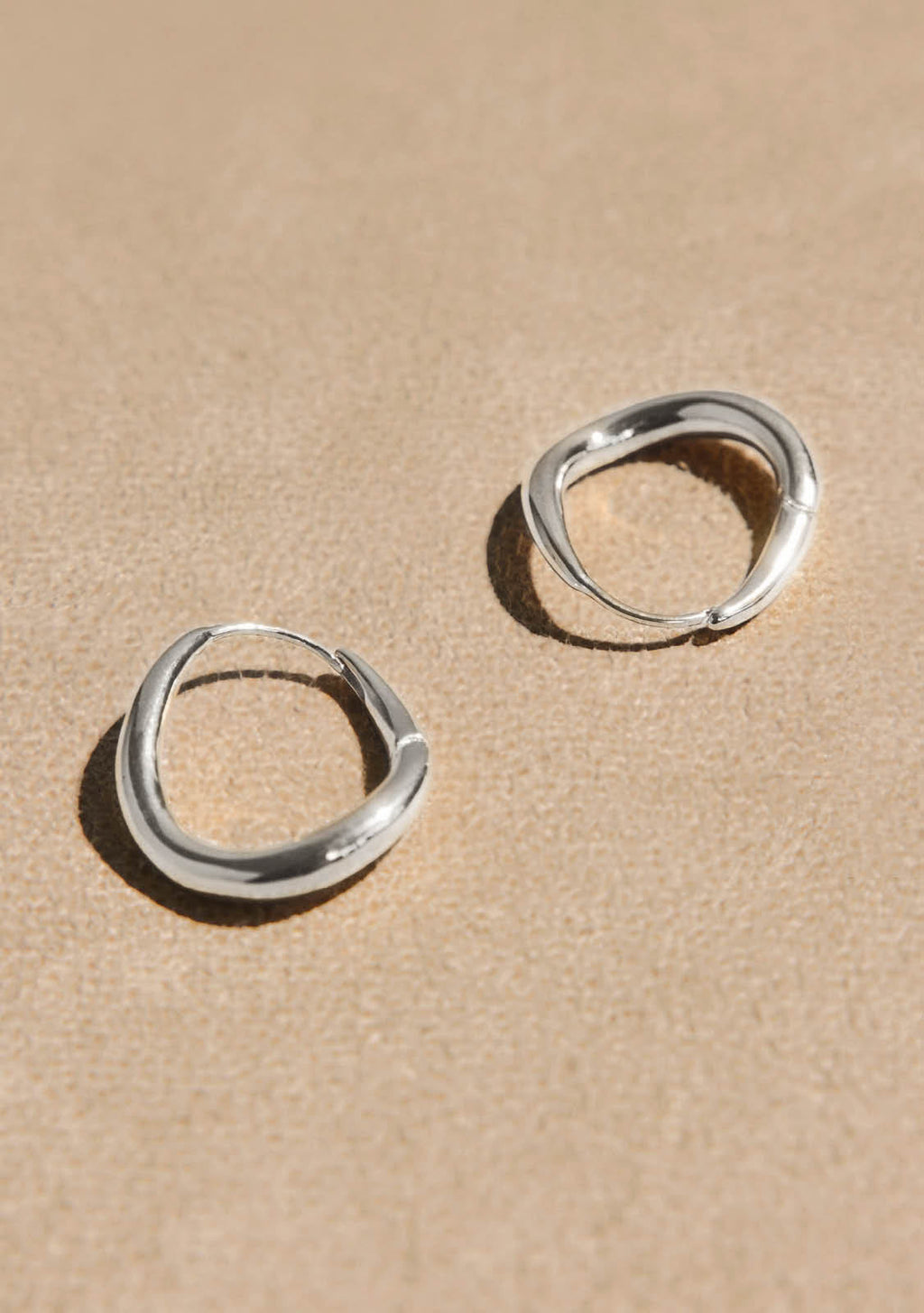 Verso Hoops - Silver