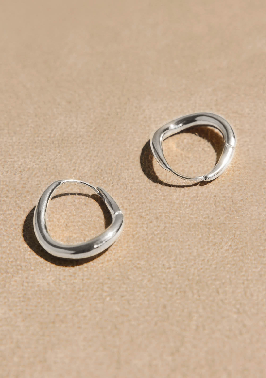 Verso Hoops - Silver