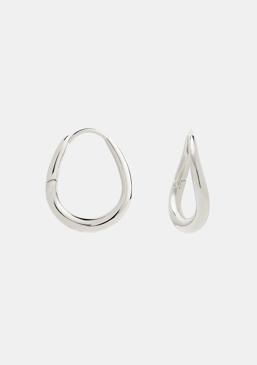 Verso Hoops - Silver