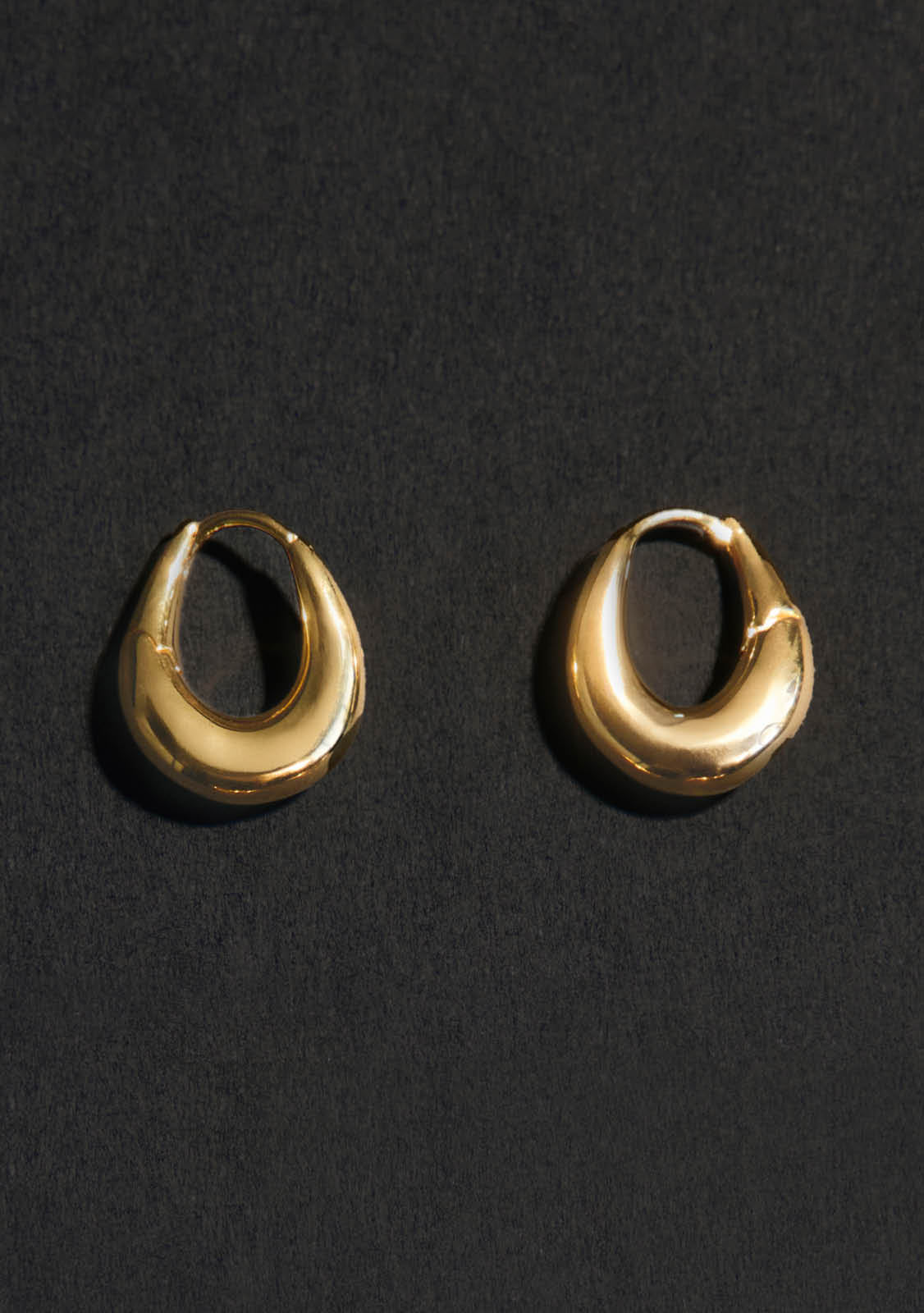 Verso Mini Hoops - Gold