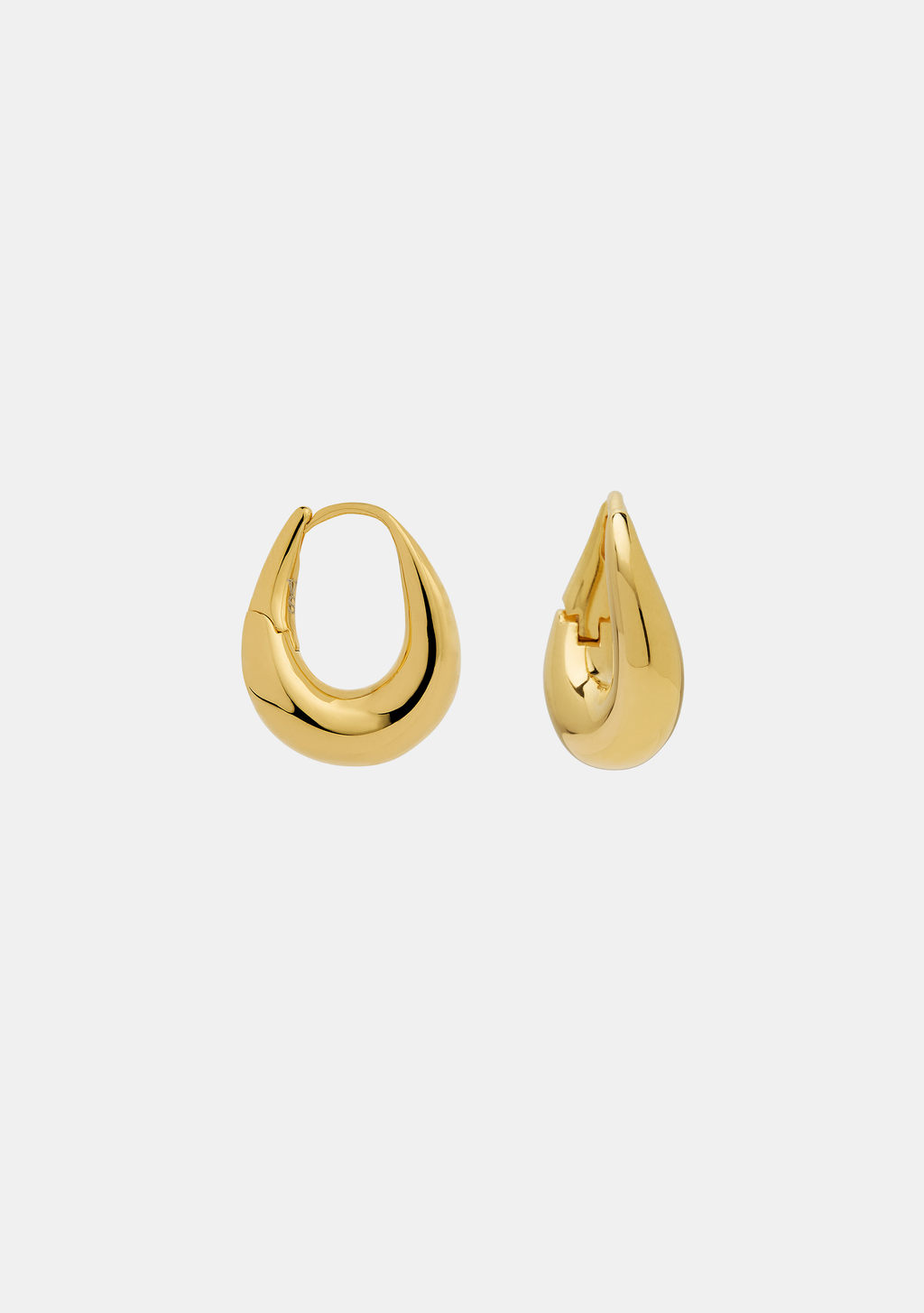 Verso Mini Hoops - Gold