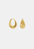 Verso Mini Hoops - Gold