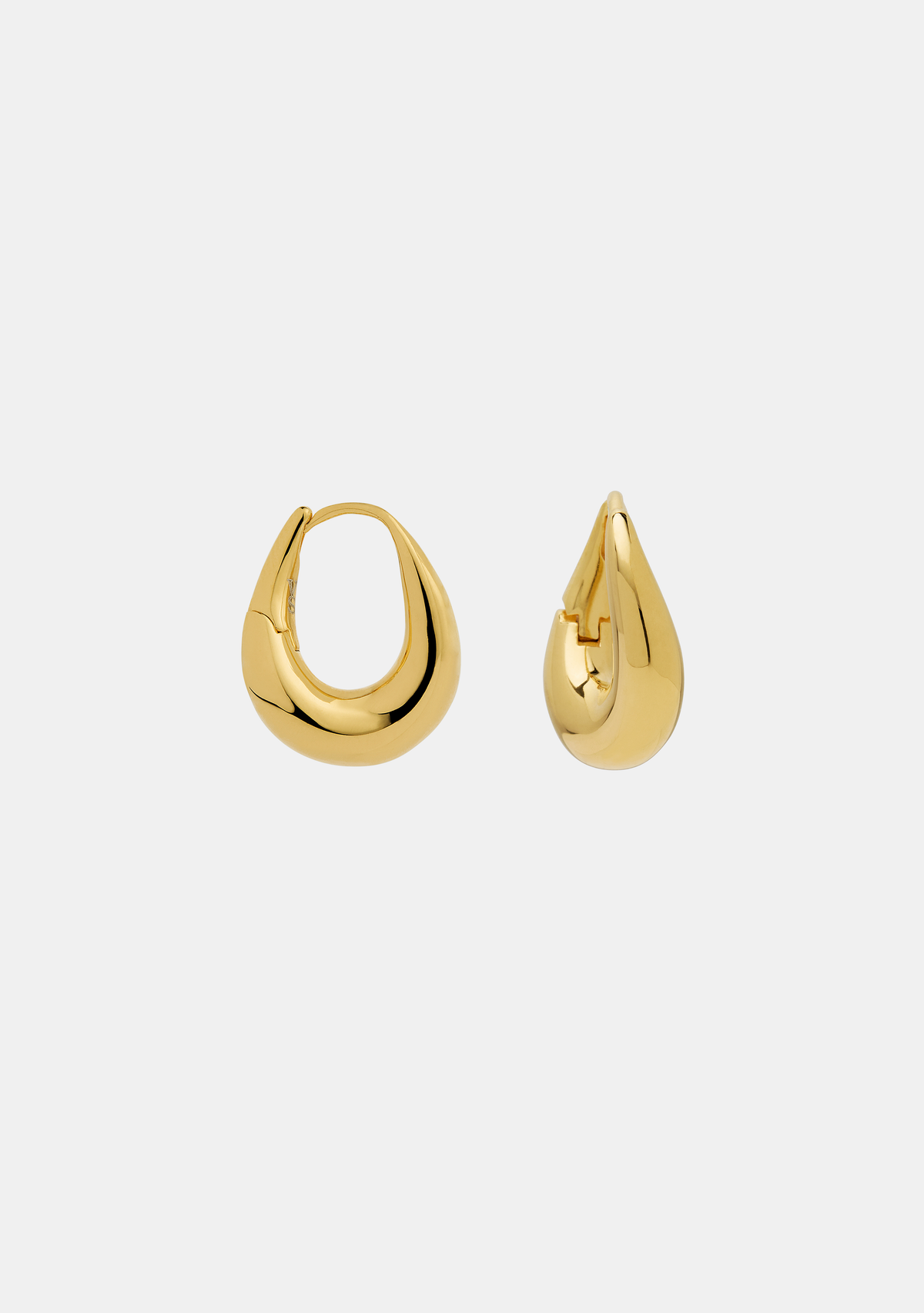 Verso Mini Hoops - Gold