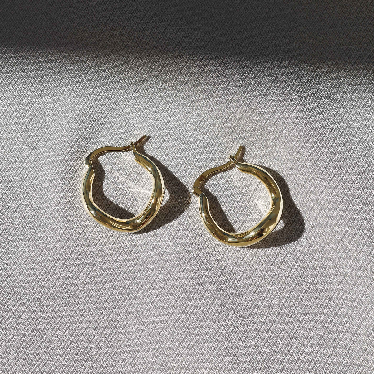 Wabi Sabi Hoops - Gold