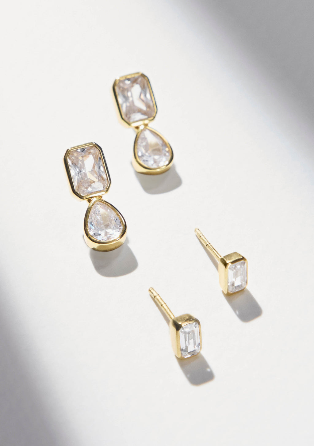 Lineaire Studs - Gold